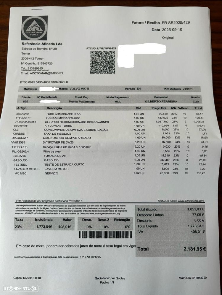 Volvo V90 2.0 D4 Inscription Geartronic - 52