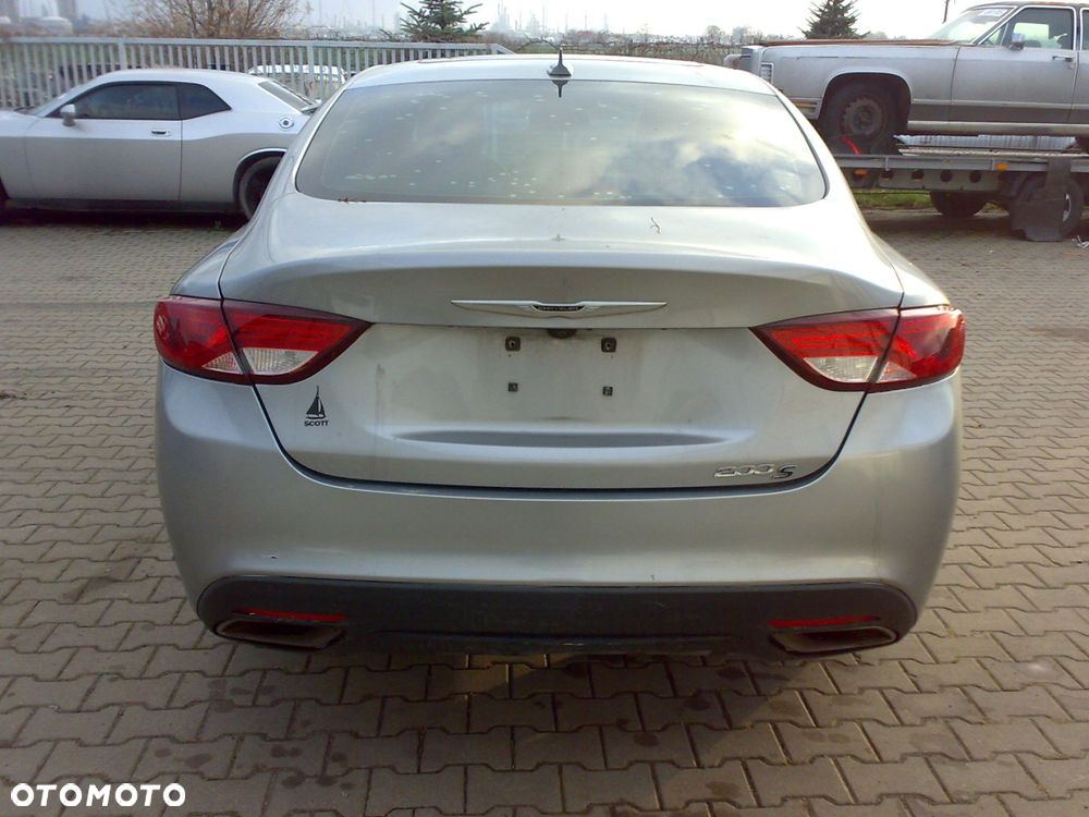 chrysler 200 200c 200s 2015 - klapa tylna zderzak tylny tył idealne lampa - 1