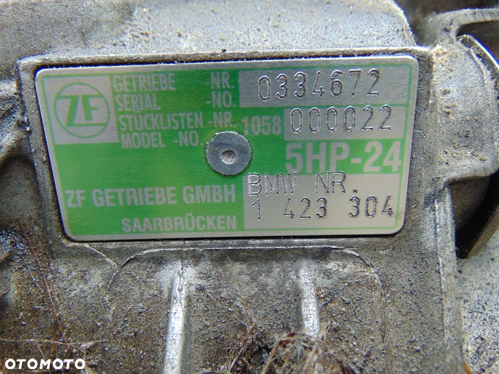 BMW e38 5HP24 SKRZYNIA AUTOMATyczna ZF 1423304 - 7