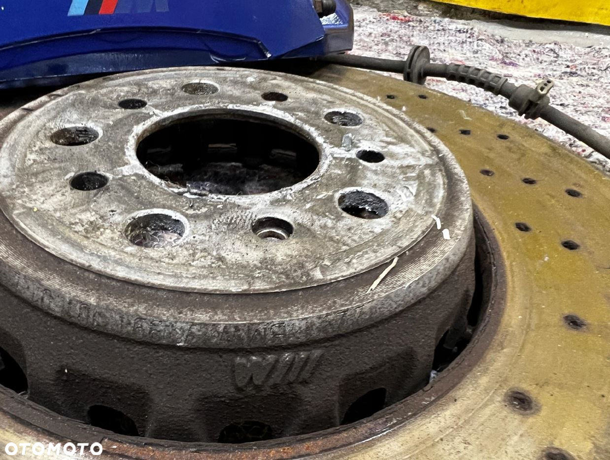 KOMPLET TARCZE HAMULCE ZACISKI PRZÓD TYŁ M-POWER BMW M5 F90 - 4