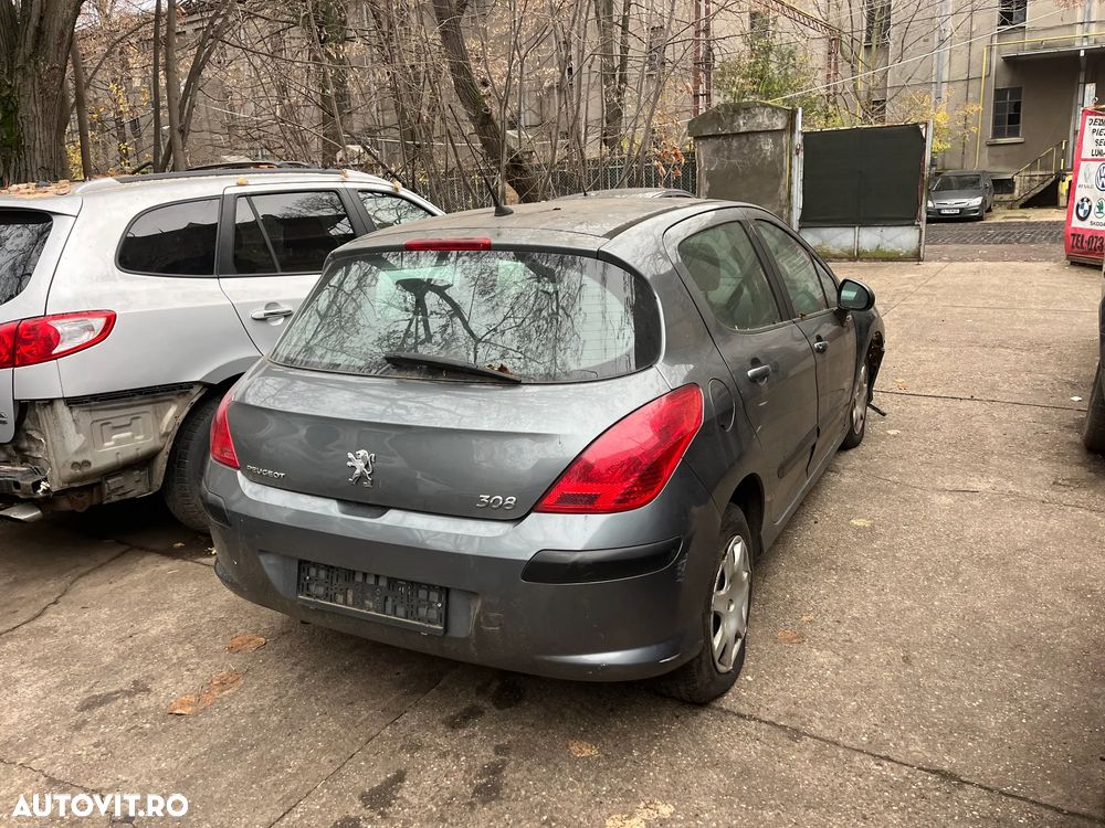 Dezmembrez Peugeot 308 2007 1,6 HDI gri inchis - 4