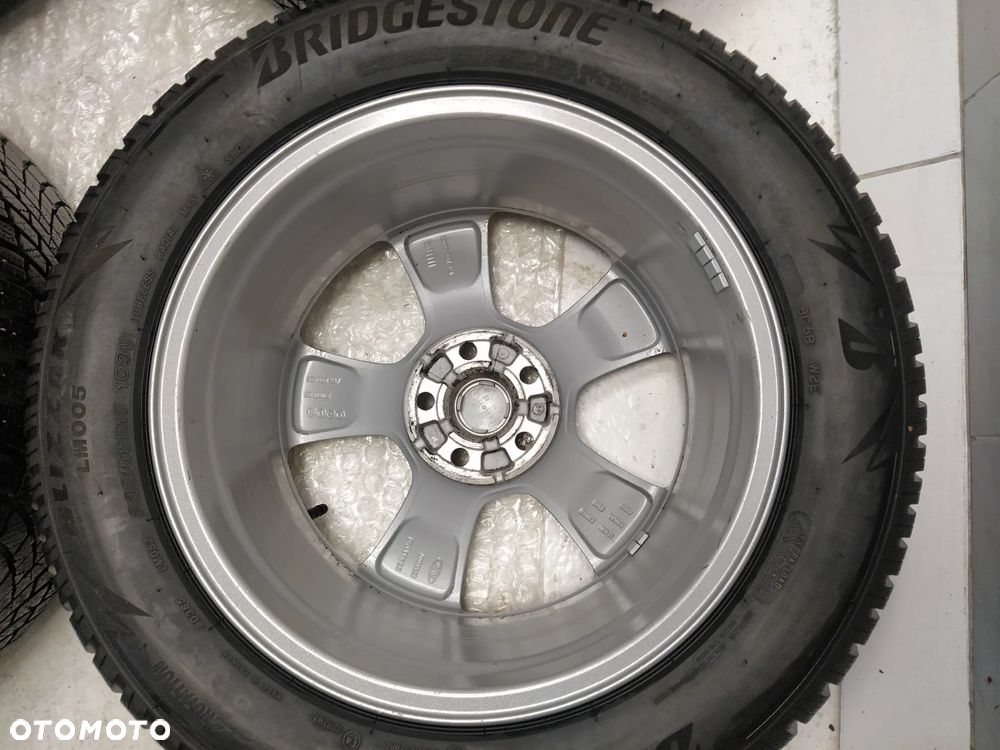 FORD FOCUS C-MAX MONDEO KUGA S-MAX GALAXY 7.5X17 ORYGINALNE FELGI ALUMINIOWE R17 ET55 5x115 OPONY BRIDGESTONE 235/55 KOŁA - 11