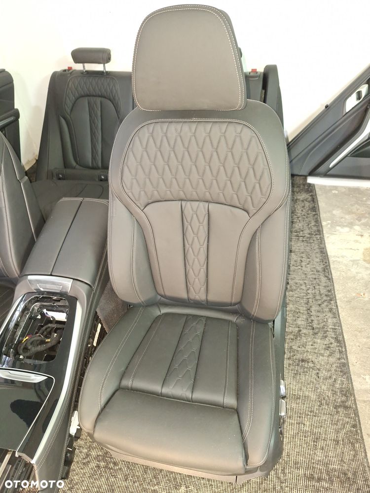 KOMPLETNE WNĘTRZE BMW X5 GO5 FOTELE COMFORT INDYVIDUAL NOWE - 11