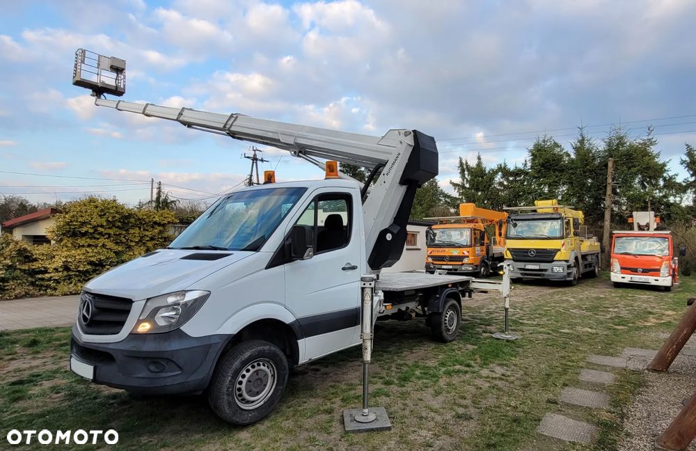 Mercedes-Benz Sprinter 229 000 netto podnośnik koszowy zwyżka 27 m Ruthmann TB 270 - 12