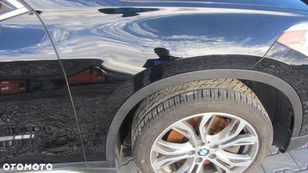 BMW X1 F48 668 SHWARZ 2 BŁOTNIK PRAWY PRZEDNI PRAWY PRZÓD CZARNY 7427300 - 1