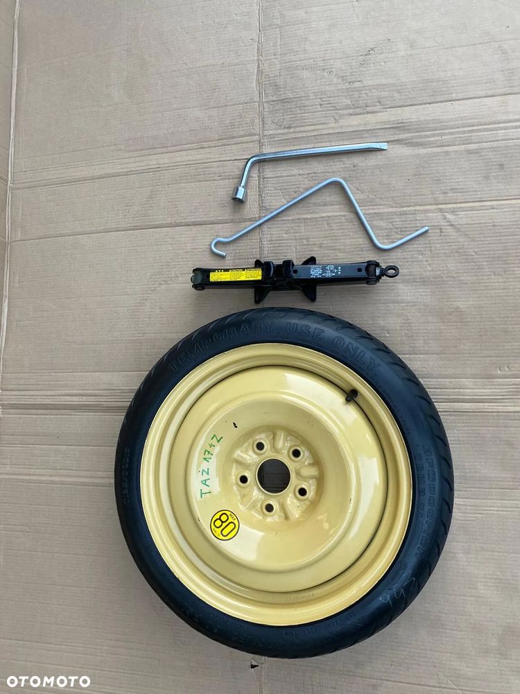 Koło dojazdowe 17 TOYOTA AURIS  COROLLA  CHR C-HR + ZESTAW szybka wysyłka - 3