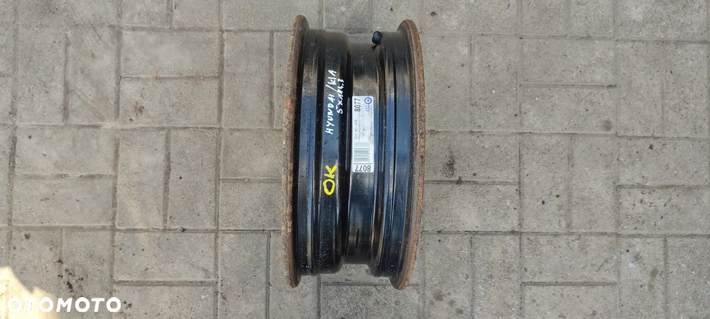 FELGA STALOWA 5x114,3 5.5Jx15 CALI ET47 HYUNDAI KIA 1 SZTUKA - 6