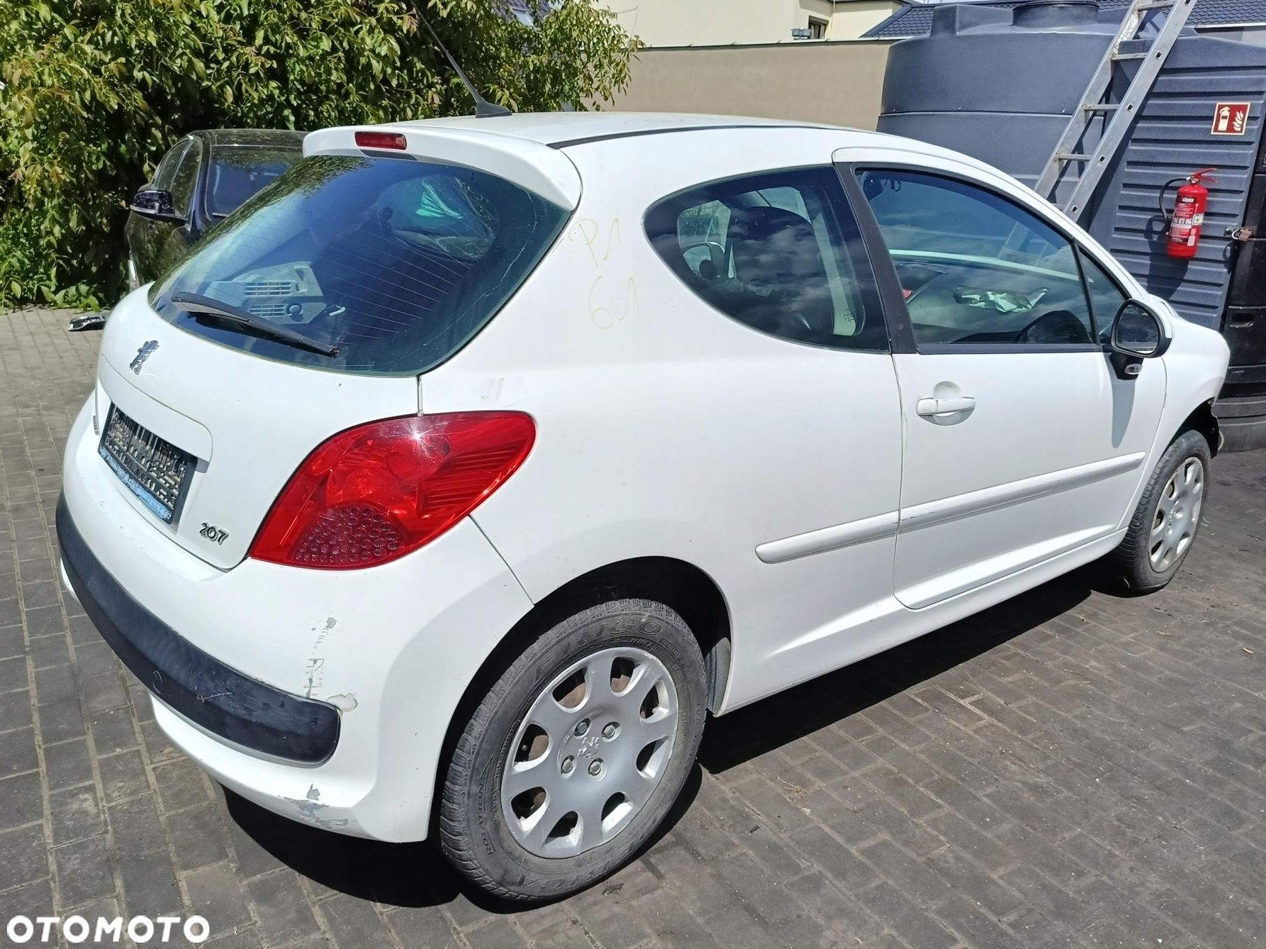 Peugeot 207 06-15 LAMPA TYLNA TYL PRAWA - 4