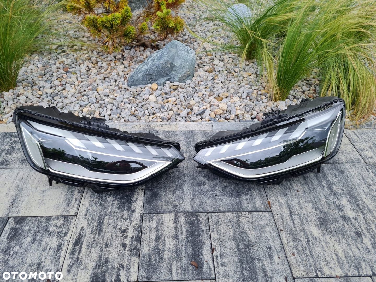 AUDI A4 S4 B9 Lampy przód Full Led 8W0941033D, 8W0941034G - 1