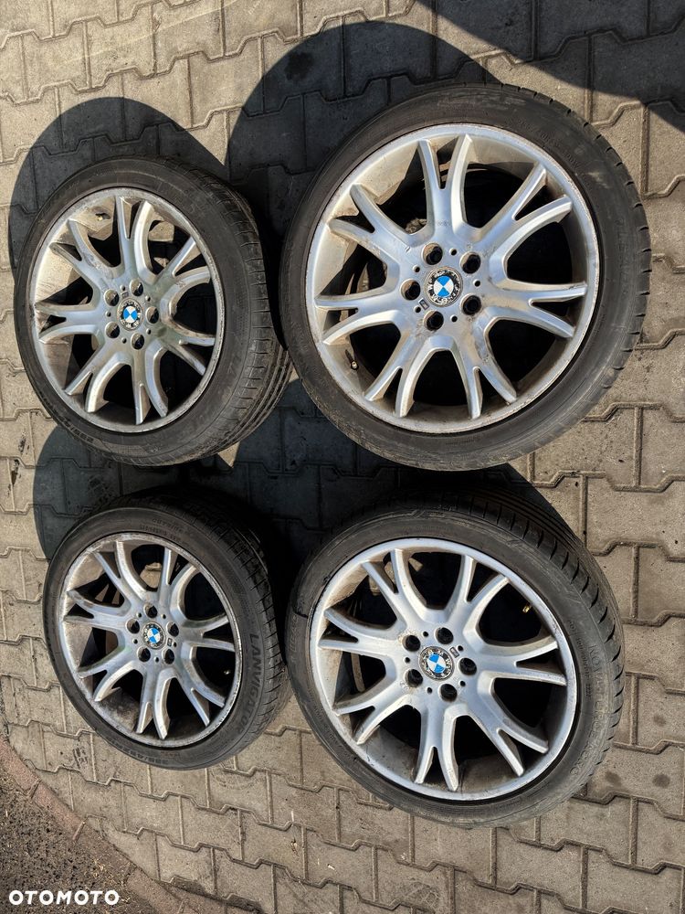 Felgi 19” koła opony 2023r lato bdb bieżnik Styling 191 X3 e83 M pakiet dwie szerokości - 1