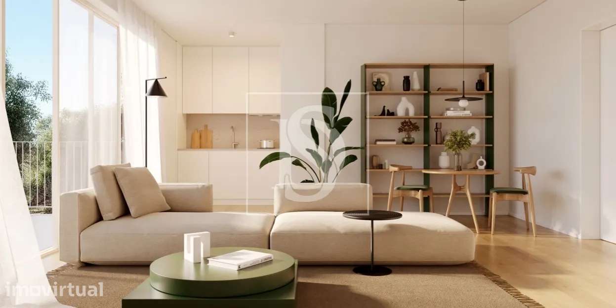 Apartamento T0 Novo c/ Terraço, junto ao mar em Leça da Palmeira - Grande imagem: 2/9