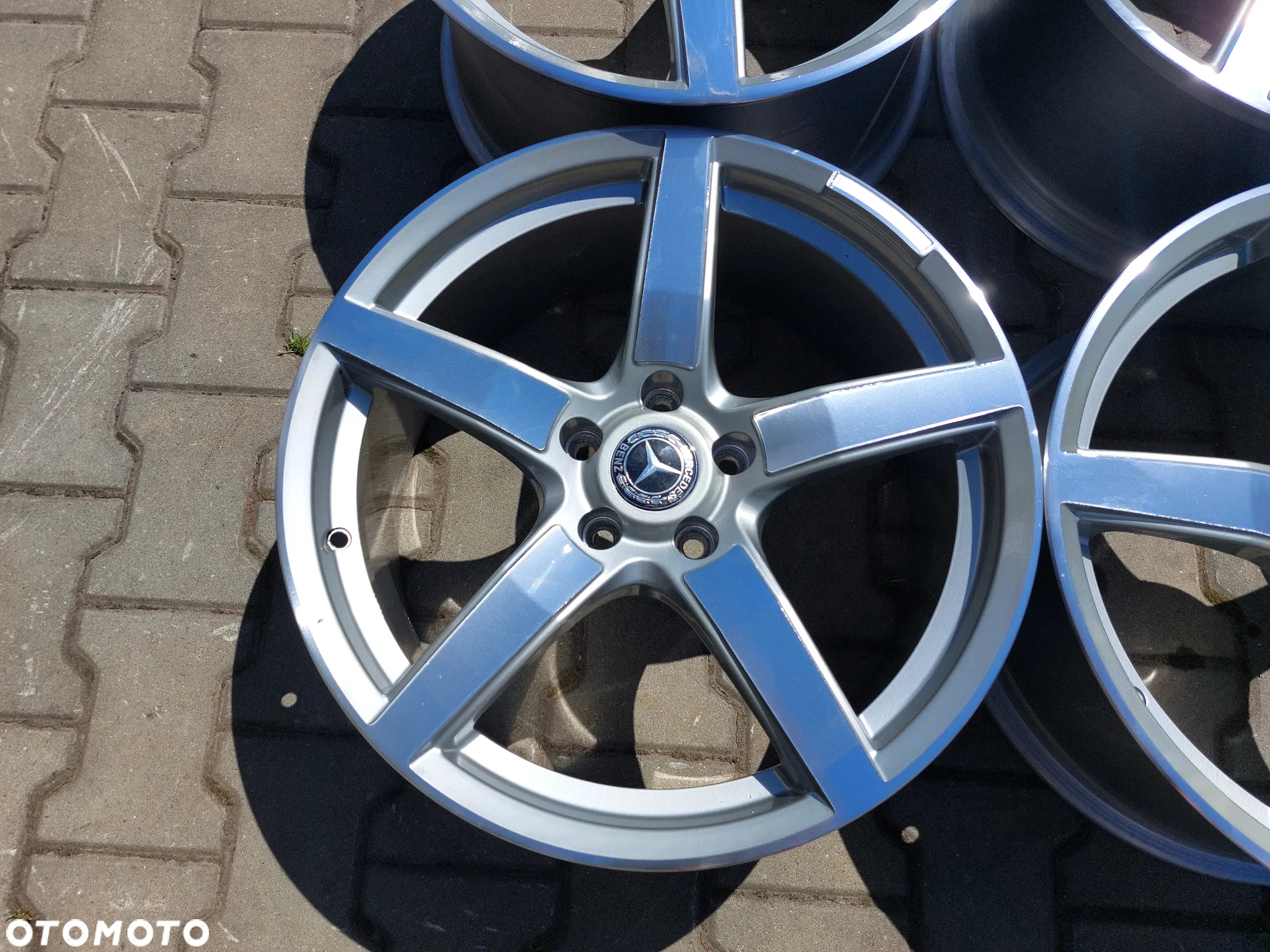 MERCEDES CLS W219 FELGI ALUMINIOWE R18 8J ET32 9J ET35 5X112 JAK NOWE! DWIE SZEROKOŚCI! - 2