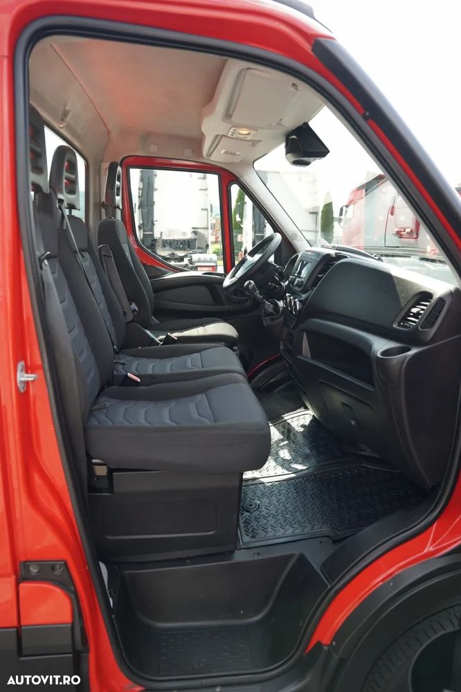 Iveco DAILY 35-150 / PALFINGER CITY 23 MPA CU CARLIG / CUTIE DE VITEZE 3.1 M / PTO / DUBLU / MANUAL / IMPORTAT / - 37