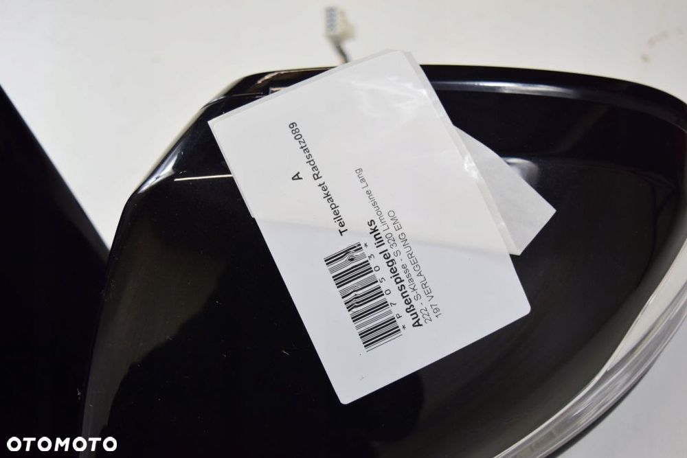 MERCEDES S W222 LUSTERKO LEWE 14 PIN LAKIER 197 - 13