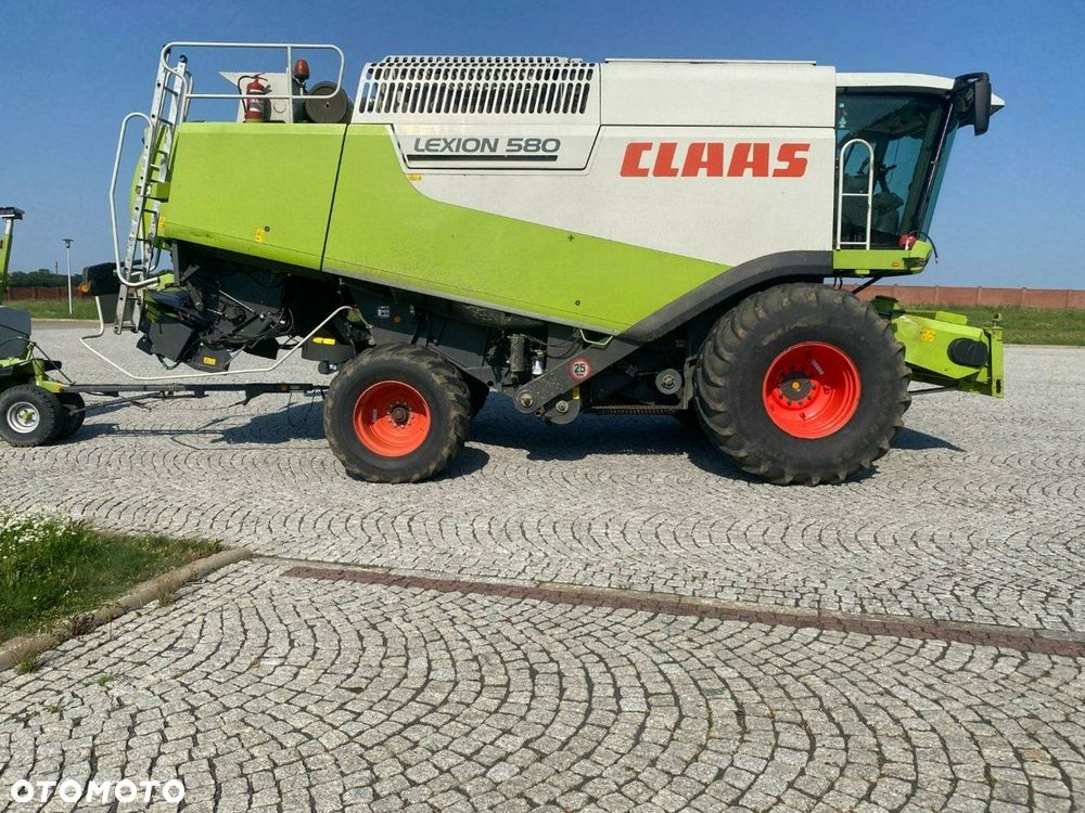 Claas kombajn CLAAS LEXION 580 + Heder vario v900 - 9