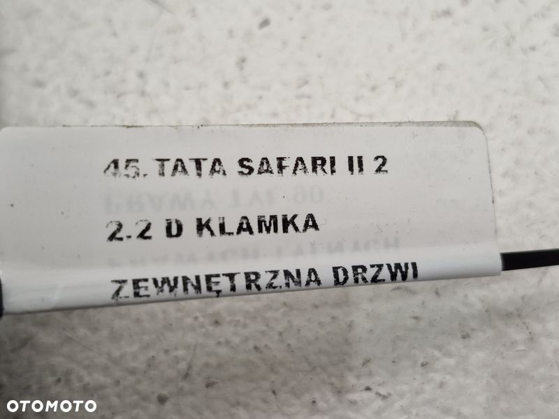 tata safari ii 2 2.2 d klamka zewnętrzna drzwi prawych tylnych prawy tył - 5
