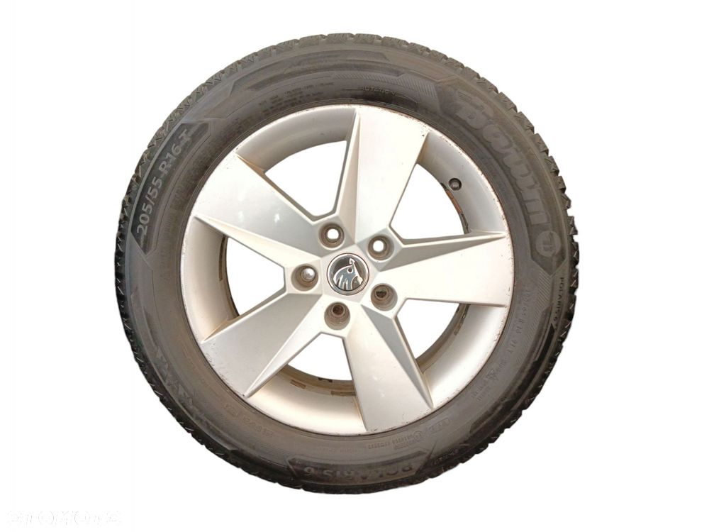 FELGI Z OPONAMI SKODA OCTAVIA III 205/55/16 16'' 6,5J ET46 5X112 5E0601025H - 4