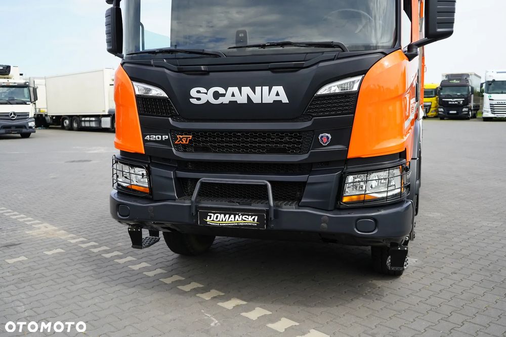 Scania / P 420 / XT / EURO 6 / WYWROTKA / 8 X 4 / ŁAD. 18 500 KG - 24