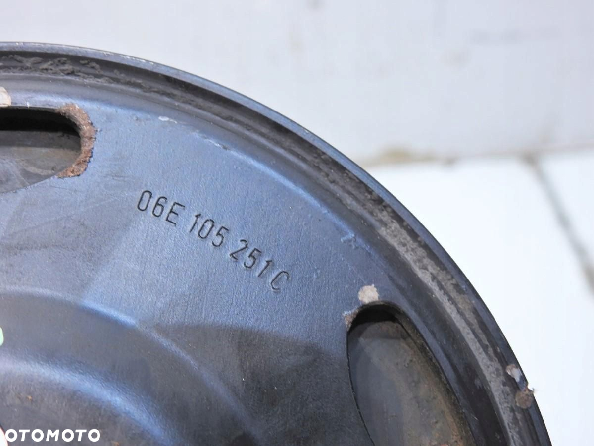 KOŁO PASOWE WAŁU AUDI A6 C6 3.2 FSI 06E105251C - 5