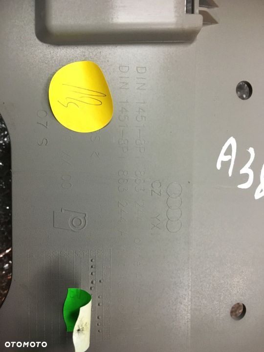 TUNEL ŚRODKOWY AUDI A3 8P 8P1863244 - 7