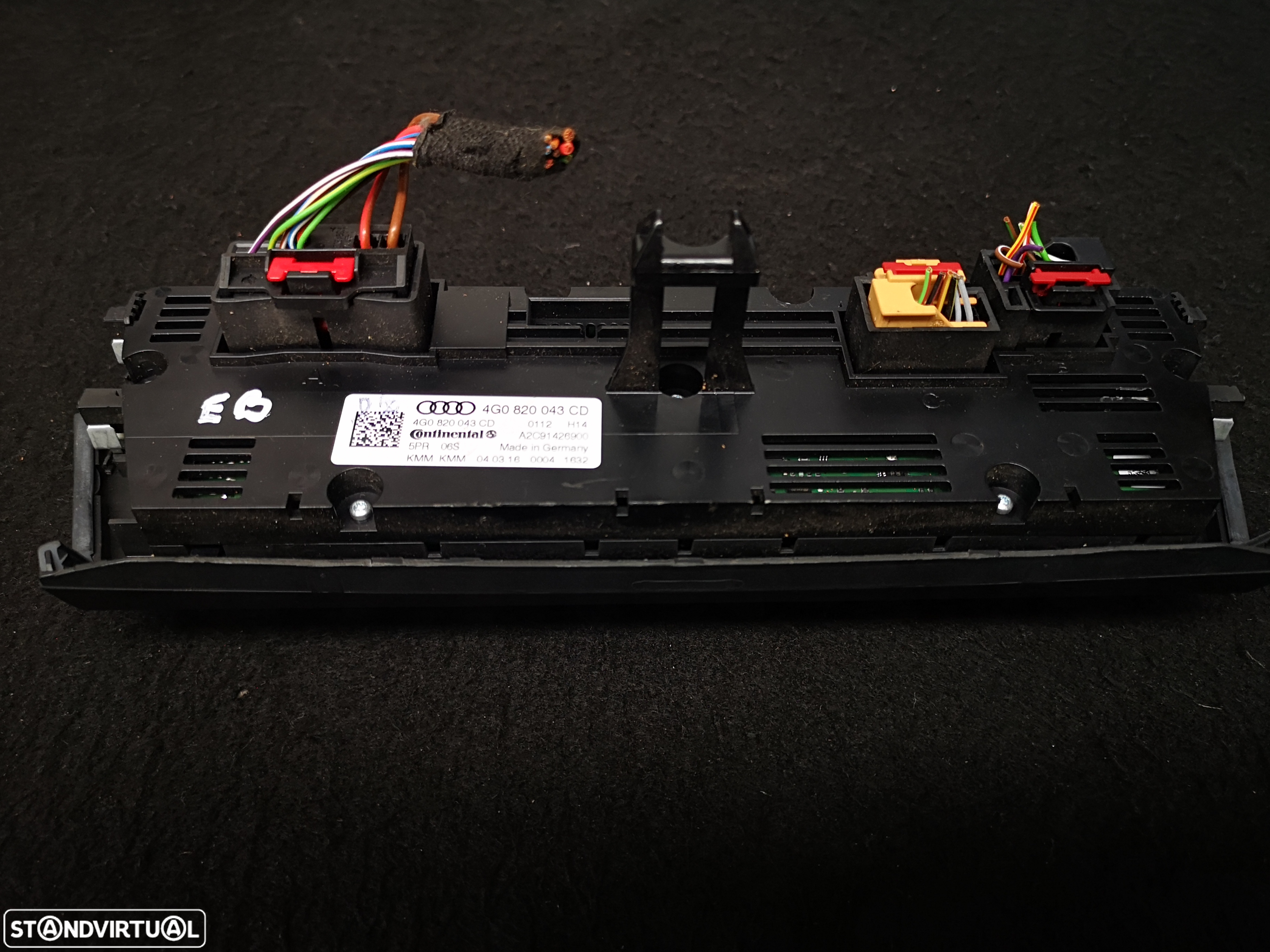 Modulo comando de sofagem AUDI A6 c7 4g 2014-2017 - 4