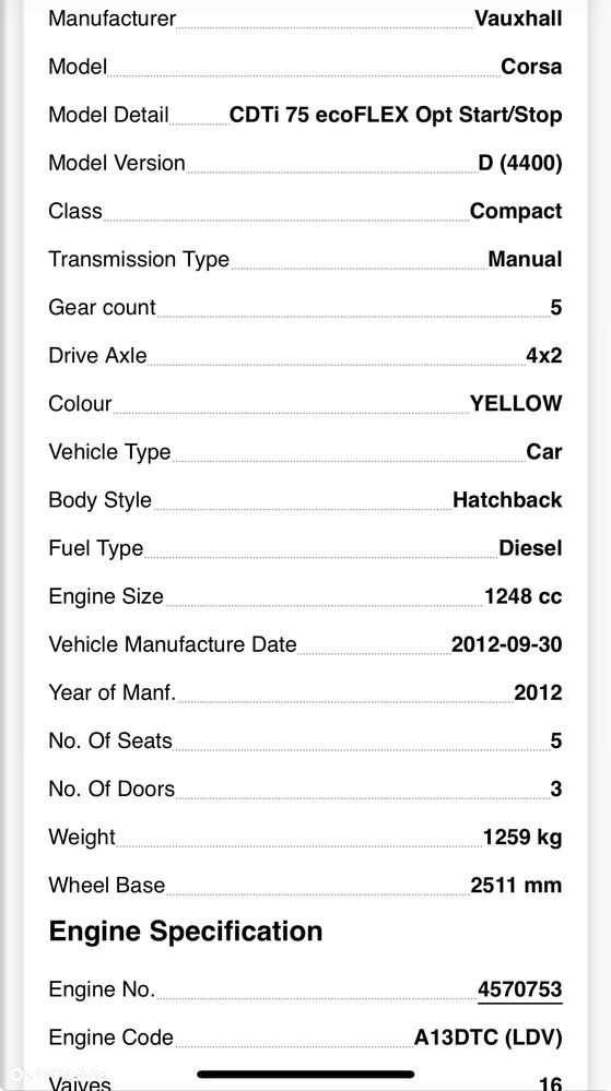 SILNIK KOMPLETNY Opel FIAT  Corsa astra combo meriva 1.3 Diesel 75KM A13DTC kompletny Film - 14