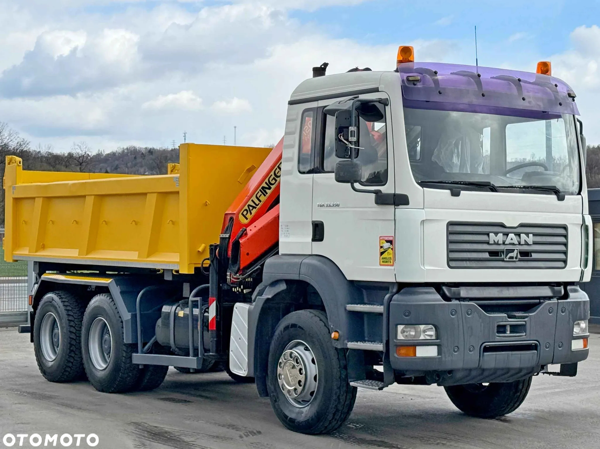 MAN TGA 33.350 * WYWROTKA 4,70 m * PK 12000 * 6x4 * STAN BDB - 4