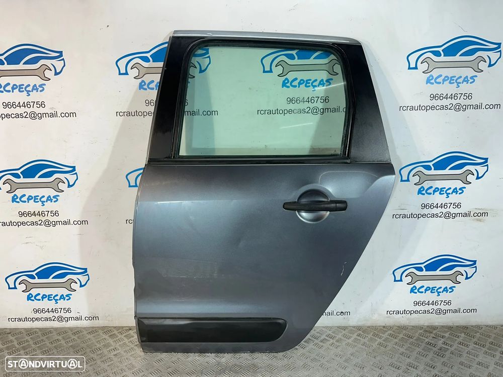 .Porta Tras Traseira Esquerda Citroen C3 Picasso 2008 - 2017 - 2