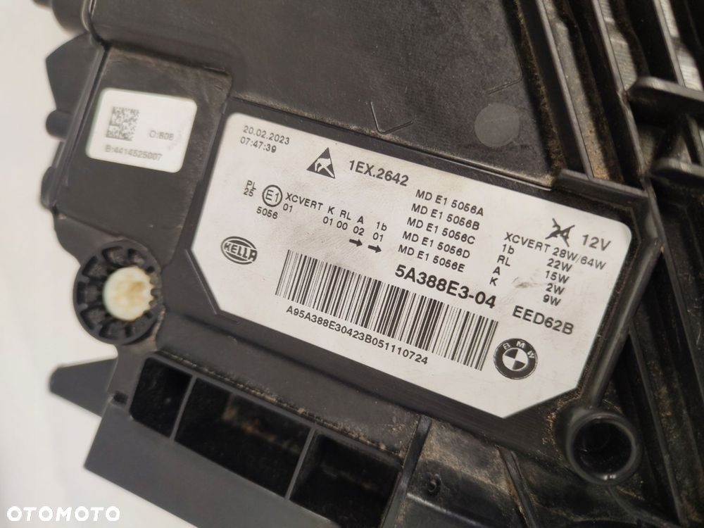 bmw g30 lift shadow line adaptive led lampa lewy przód 5a388e3 - 5