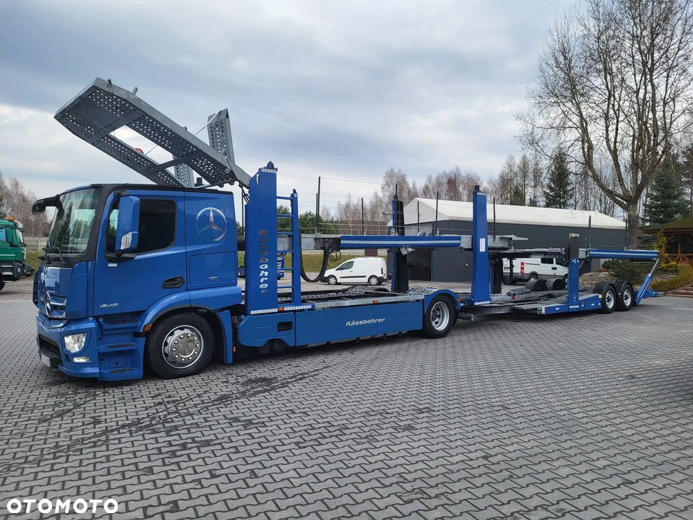 Mercedes-Benz Actros 1840 Kässbohrer Autotransporter Lora Krajowa Niski Przebieg! - 3