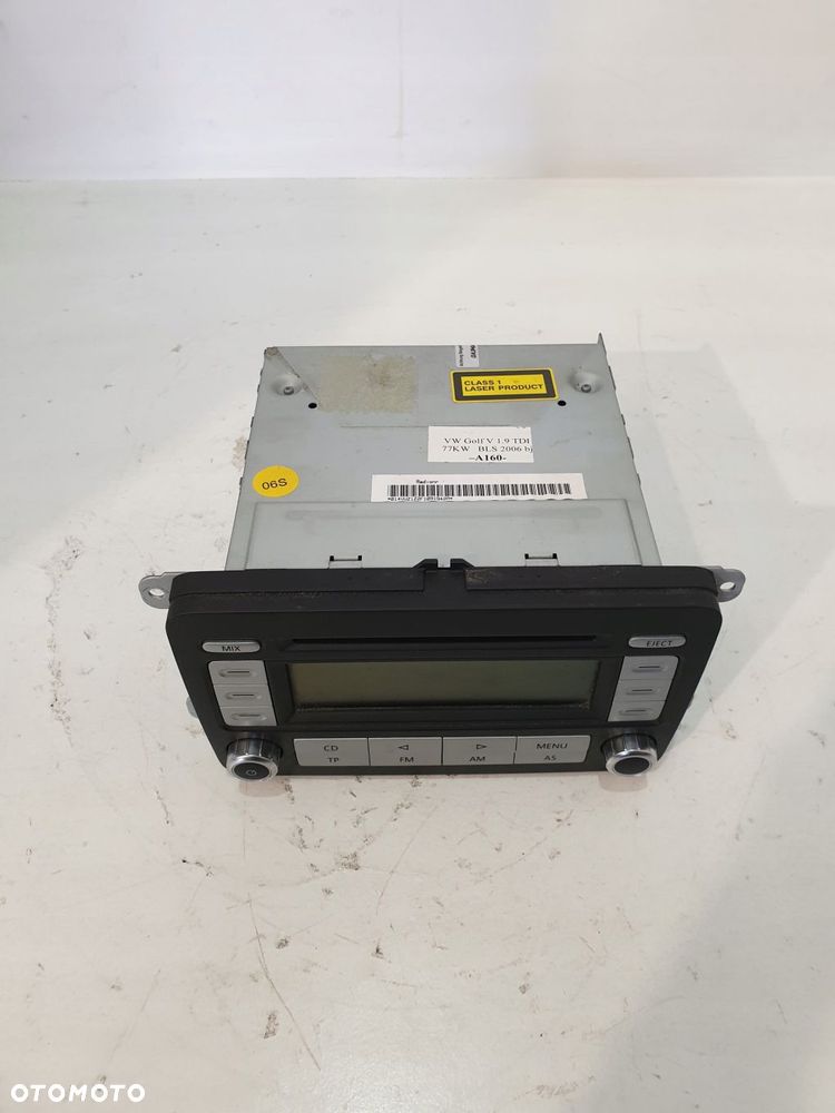 radioodtwarzacz mp3 rcd 300 1k0035186t golf v 1k 1.9tdi - 3