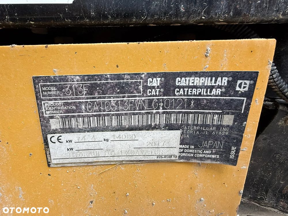 Caterpillar 313 F - 9