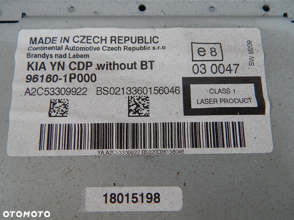 RAdio fabryczne wyświetlacz Kia Venga Hyundai 09-19  Łuków części - 3