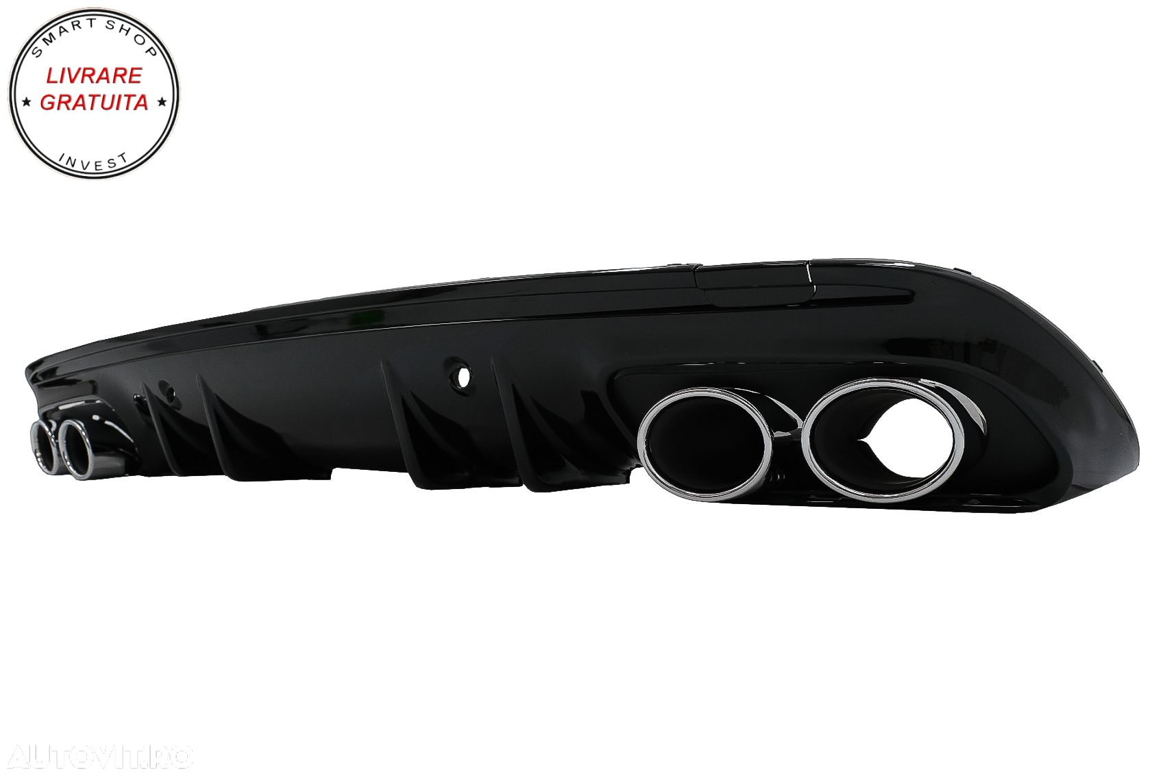 Difuzor cu ornamente evacuare Mercedes C-Class W205 S205 (2014-2020) C43 Design pe- livrare gratuita - 3