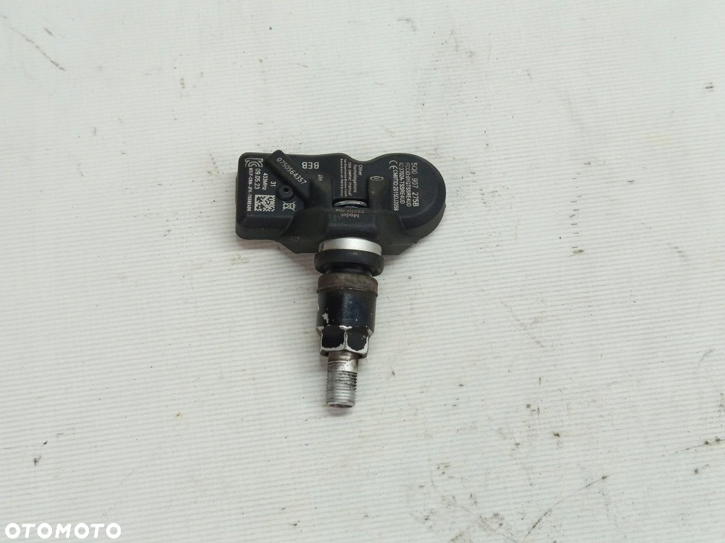 CZUJNIK CIŚNIENIA OPON TPMS KOŁA VW AUDI SKODA 5Q0907275B - 2