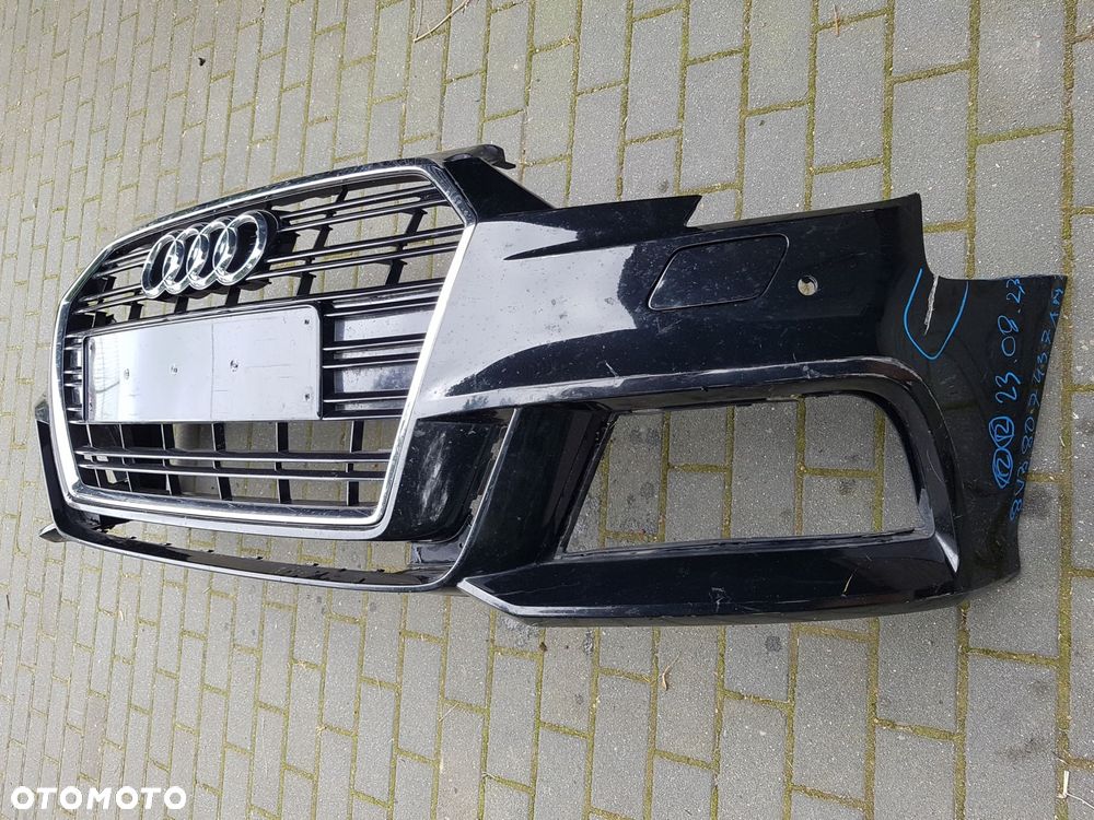 audi a3 16-19 lift s-line zderzak przód 8v3807437am - 4