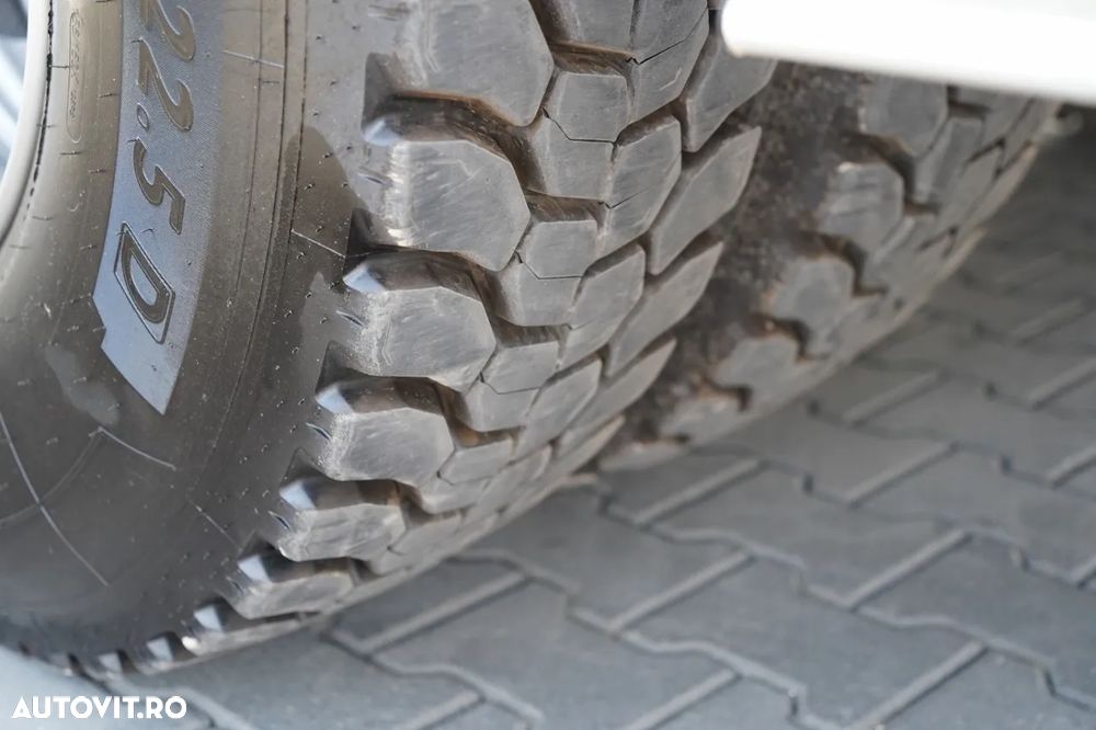 Renault C 430 / 6x4 / LIVRARE 6.2 M + CUPTOR HIAB X-DUO 188 / EXTENSIE 15 M / RADIOCOMANDĂ / FURCĂ / ROTATOARE - 25