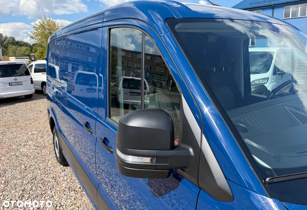 Volkswagen CRAFTER L2H1 Salon Polska Jak Nowy Pełny serwis ASO VW Trwał silnik 2.0TDI 140KM bez BiTurbo! Kamera cofania Parktroniki Przód oraz Tył, Fabryczna zabudowa przestrzeni ładunkowej, Homologacja VAT-1 Alarm, Tempomat z ogranicznikiem pręd.. MirrorLink, Android Auto, Apple Carplay, Ekran 6,5' - 23