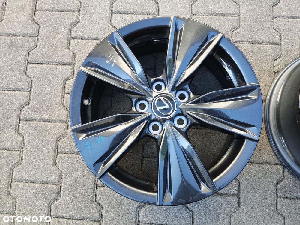 FELGI ALUMINIOWE 17 LEXUS UX 2018-2021 5X114,3 6,5J ET40 KOMPLET - 4
