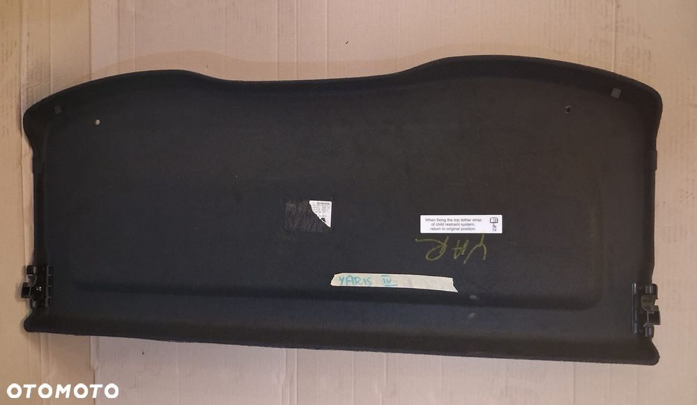 Półka bagażnika TOYOTA YARIS IV  OE - 2