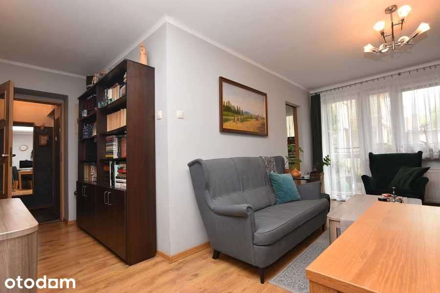 Oryginalne 3 pokoje +garderoba i duży balkon