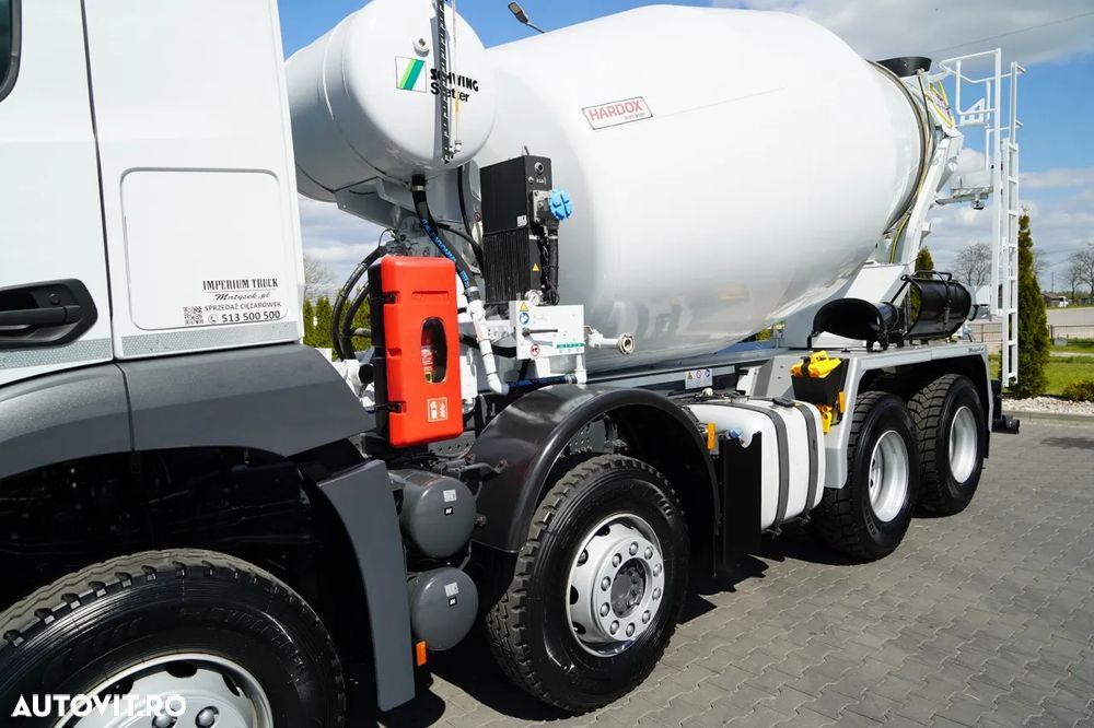 Mercedes-Benz AROCS 3540 / POMPĂ 9M3 / 8x4 / BETONĂ / AUTOMATĂ / SCHWING STETTER / 100% PNEURI / CAMERA - 11