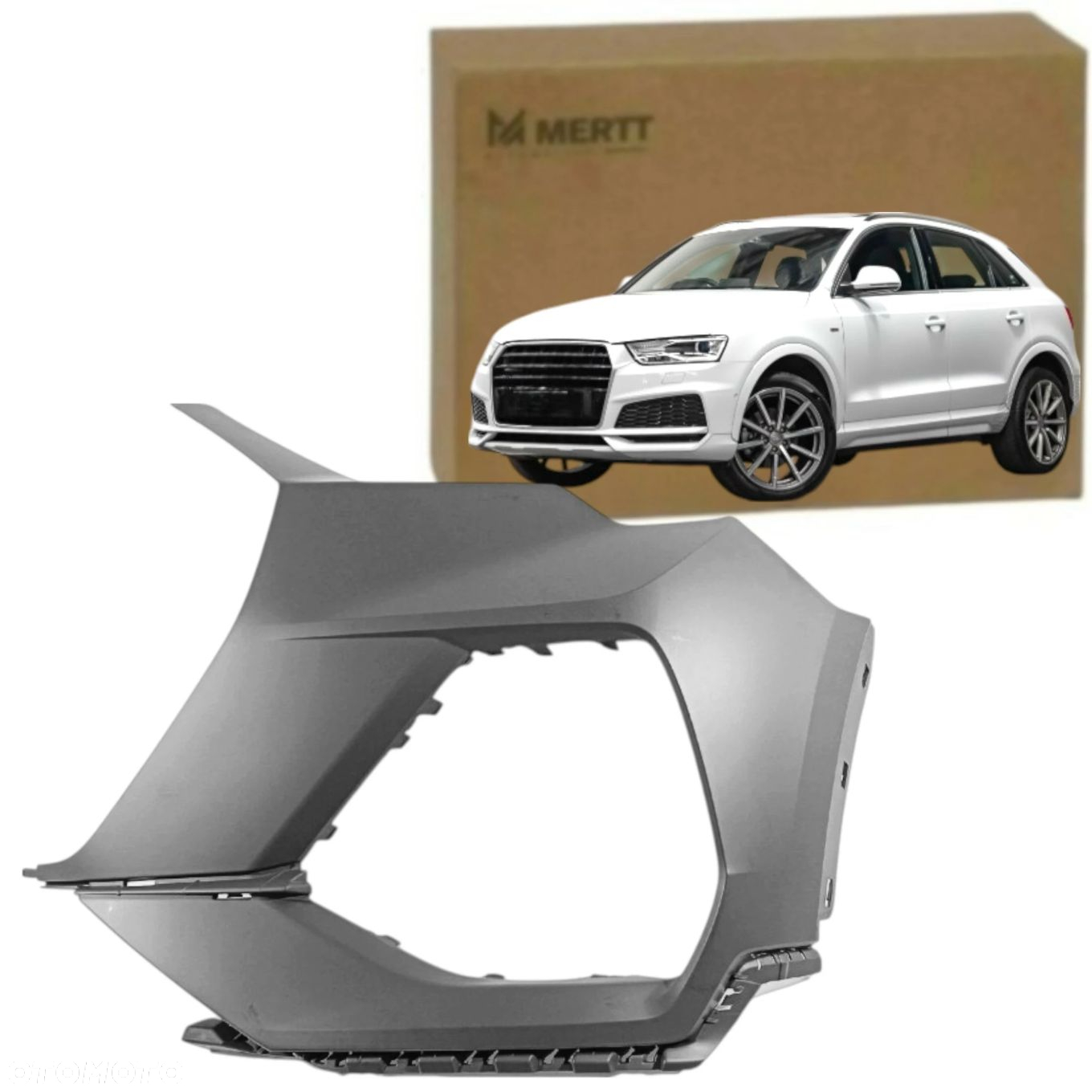 AUDI Q3 83A II F3 18- S-LINE NAROŻNIK ZDERZAKA ZDERZAK LEWY 83A807107F - 2
