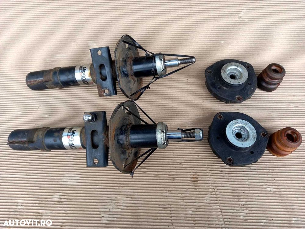 Skoda Fabia Vw Polo Seat Ibiza, set amortizoare fata, set flanse. - 1