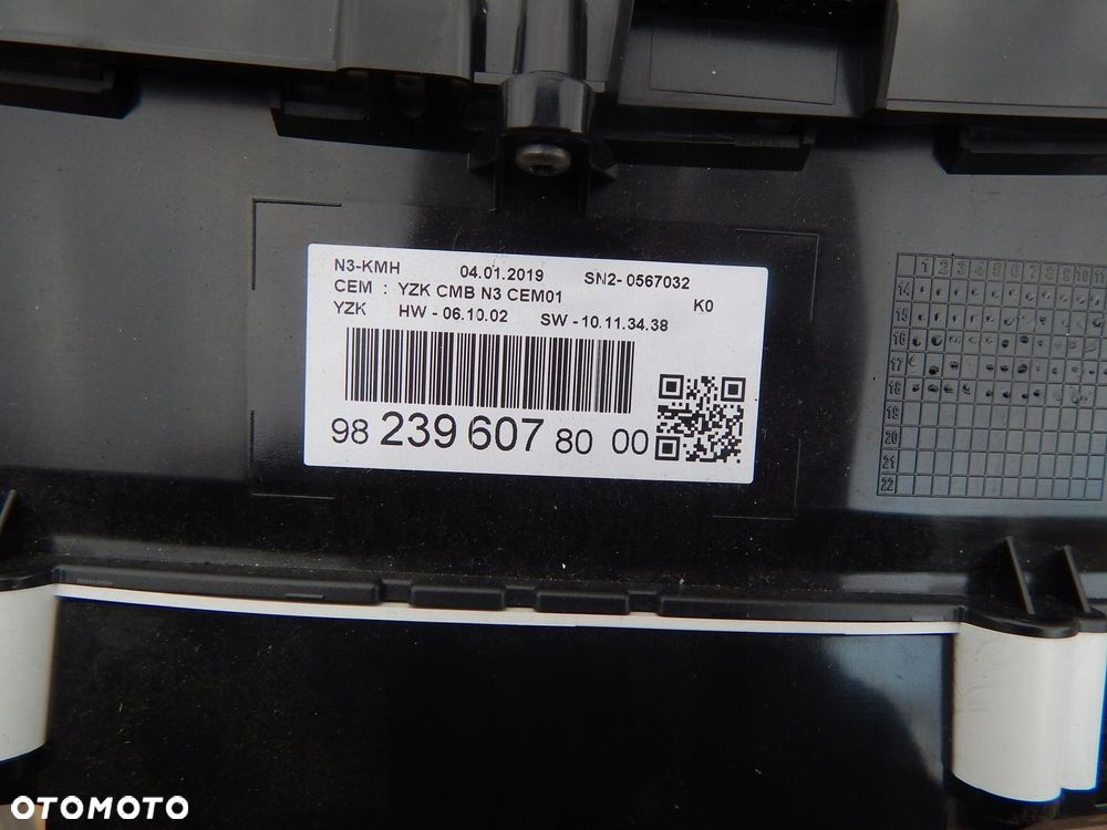 LICZNIK PROACE JUMPY EXPERT 2,0 HDI - 3