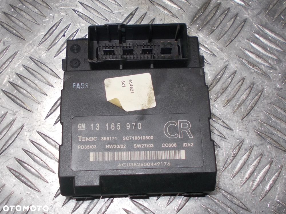 Vectra C - moduł komfortu - 1