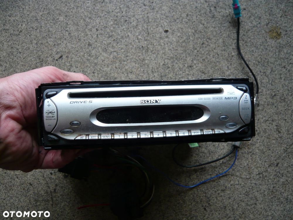 radio cd sony cdx-s2220 - 1