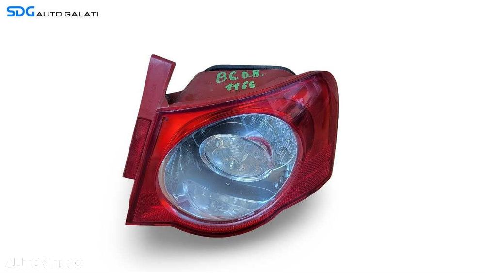Stop Lampa Tripla Dreapta de pe Aripa Caroserie Volkswagen Passat B6 Berlina Sedan Limuzina 2005 - 2010 Cod 3C5945096C [A0055] - 2