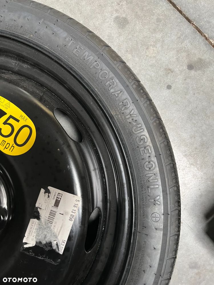 KOŁO DOJAZDOWE R18 5X112 ET25.5 T125/70R18 VW 31.2JX18H2  5E3601011L,5E3601324.5Q0601027 - 8