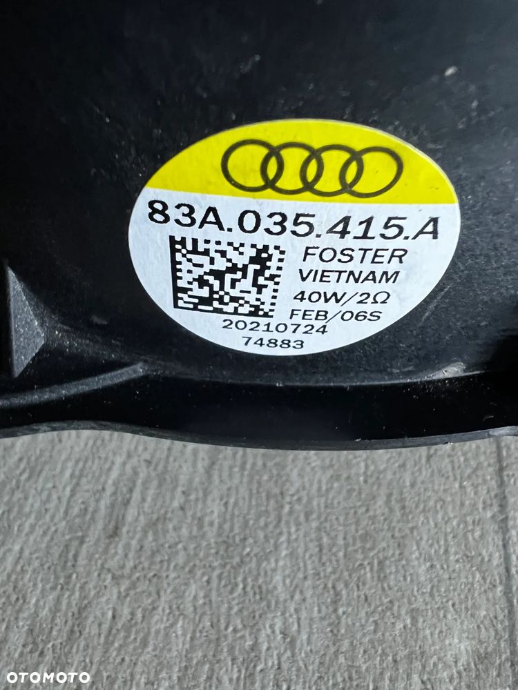 AUDI A1 A3 8Y Q3 GŁOŚNIK DRZWI TYŁ 83A035411 83A035415A - 3